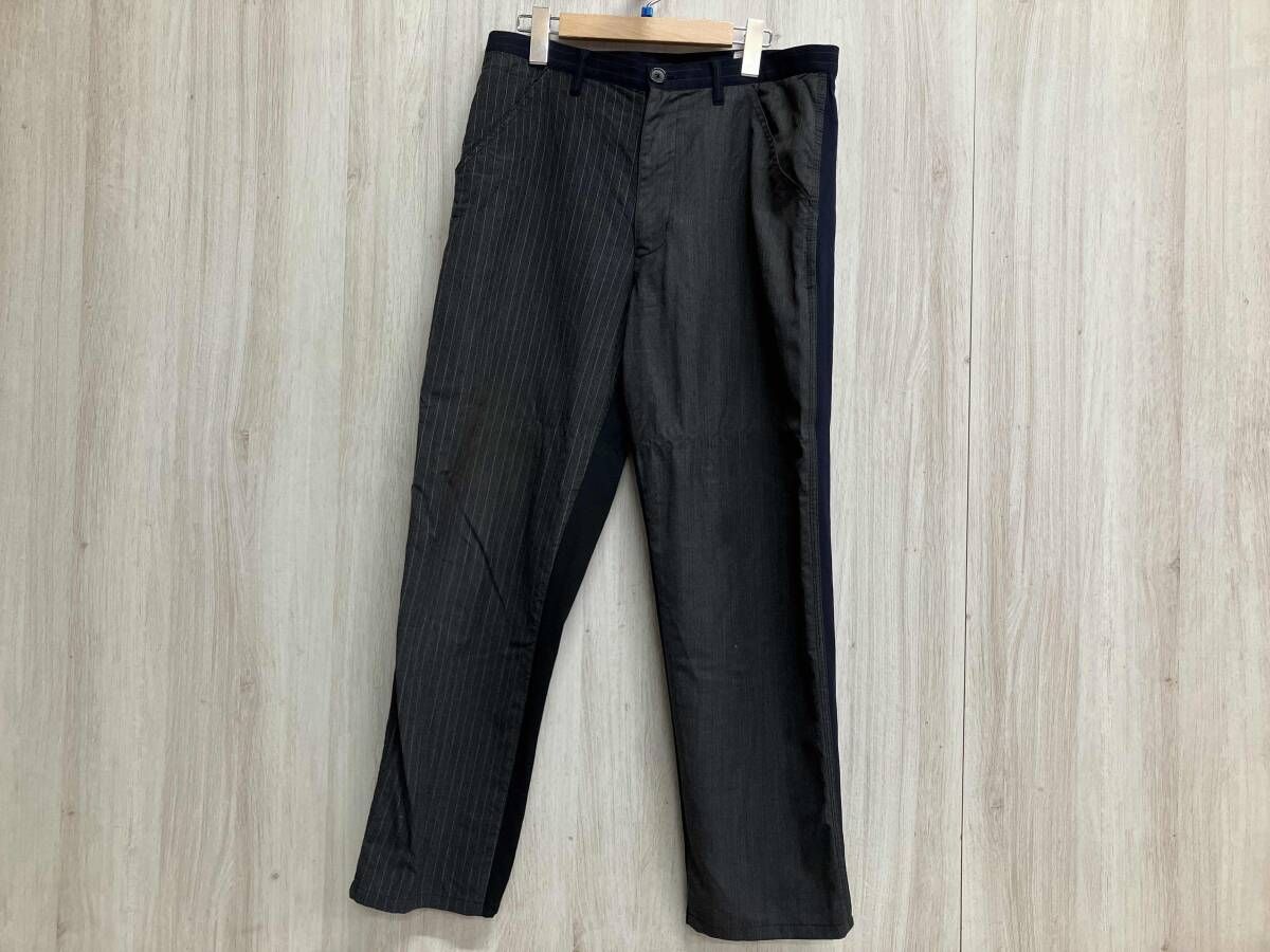 COMME des GARCONS コムデギャルソン W1721 切り替え その他ロングパンツ Sサイズ グレー