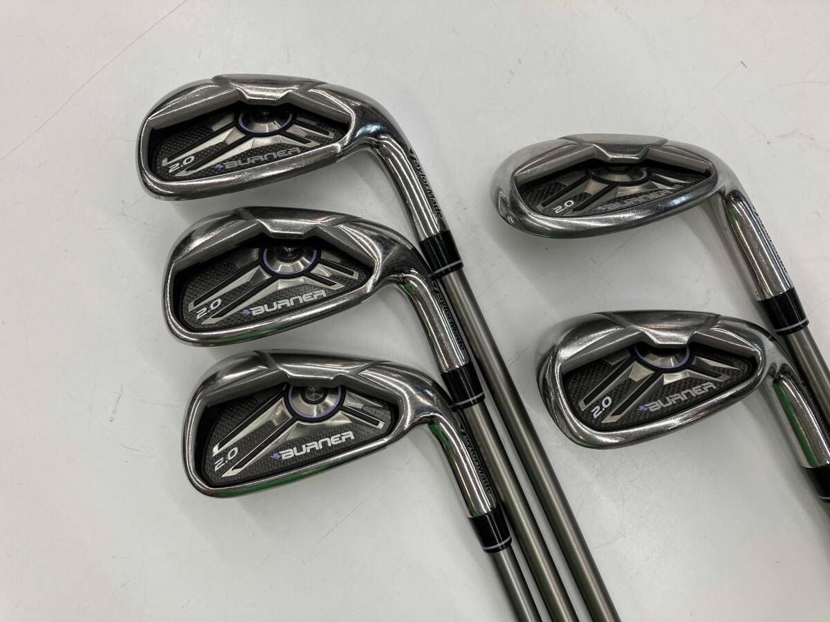 TaylorMade BURNER 2．0 5本 レディースアイアンセット/ FLEX L/ 中古品