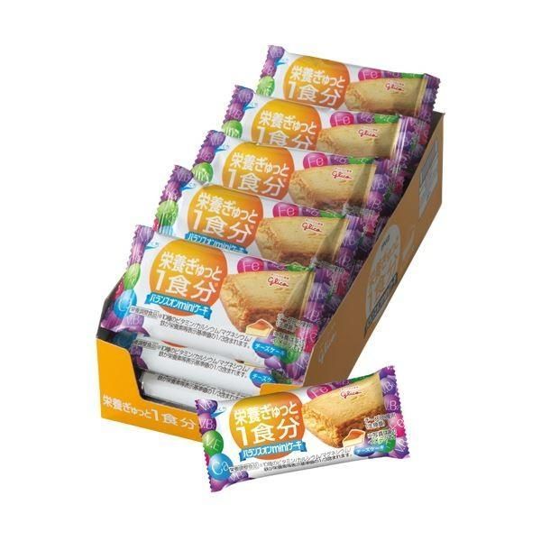 （まとめ）江崎グリコ バランスオンminiケーキチーズケーキ 1セット（20個）〔×5セット〕 8,548円