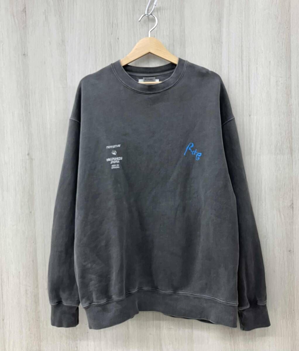 nonnative X Rainbow Disco Club × RUSH HOUR/ノンネイティブ× レインボーディスコクラブ× ラッシュアワー/スウェット/グレー系/Mサイズ