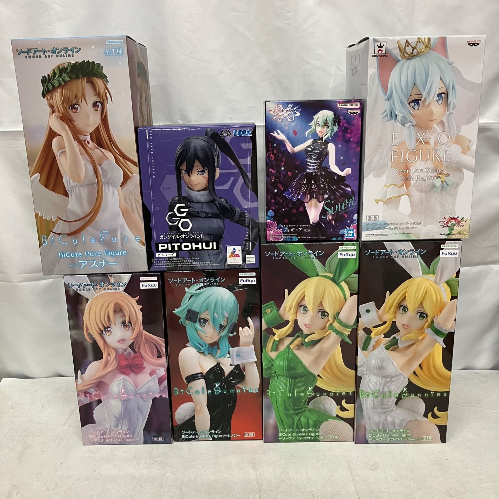未開封 ソードアート・オンライン BiCute Bunnies 他 アスナ 他 