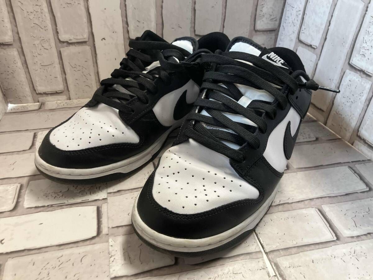 NIKE ナイキ スニーカー DD1391-100 DUNK LOW RETRO PANDA サイズ28.5cm スポーツ