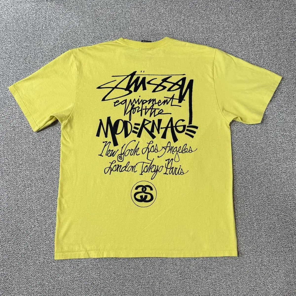 17万円 Stussy ステューシー ウール・モダンエージ 半袖 L
