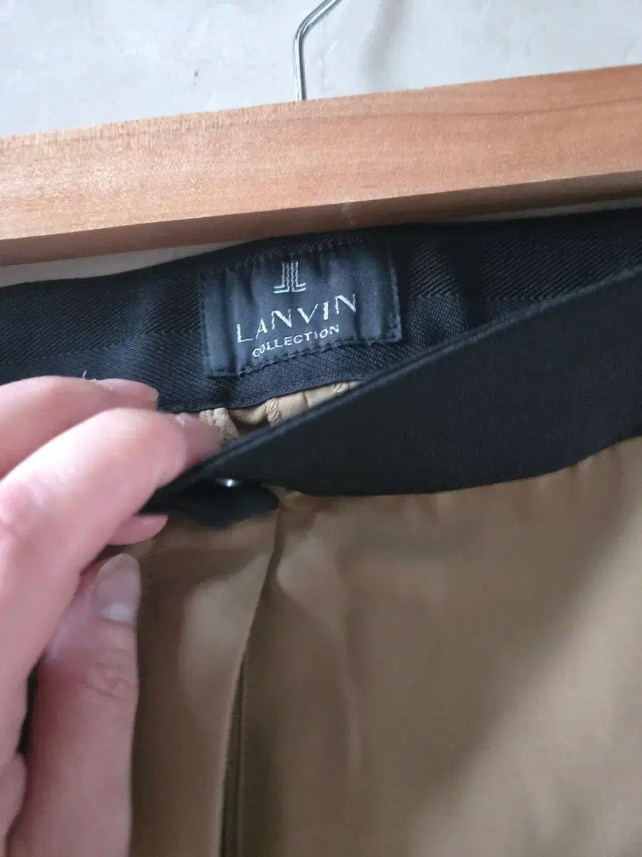 LANVIN コレクション ズボン ベージュ
