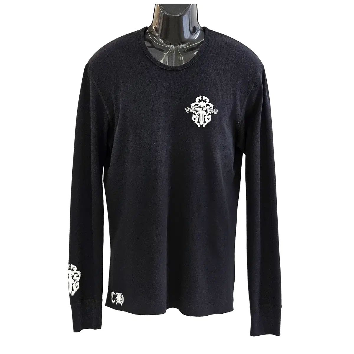 110 CHROME HEARTS クロムハーツ ダガー ワッフル ロングスリーブ T 