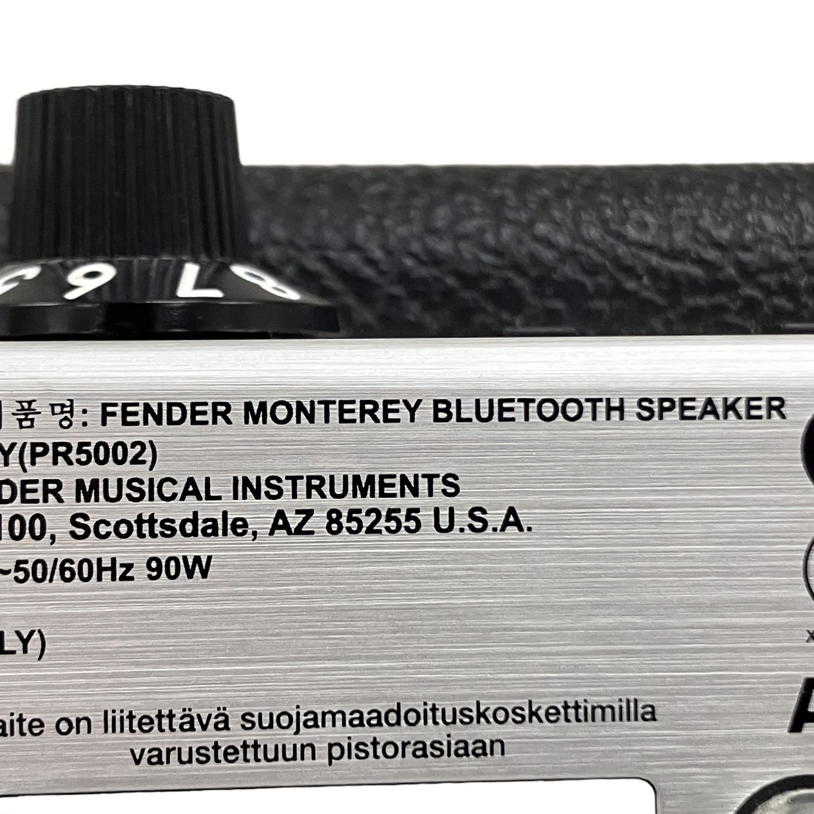 オーディオ機器 Fender Monterey Bluetooth Speaker フェンダー