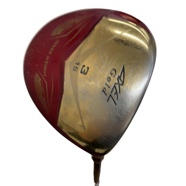 【美品‼】 AXEL Gold Premium II アクセル ウッド 3 w つるや AXEL Gold Premium II 3W フェアウェイウッド FW AXEL Gold