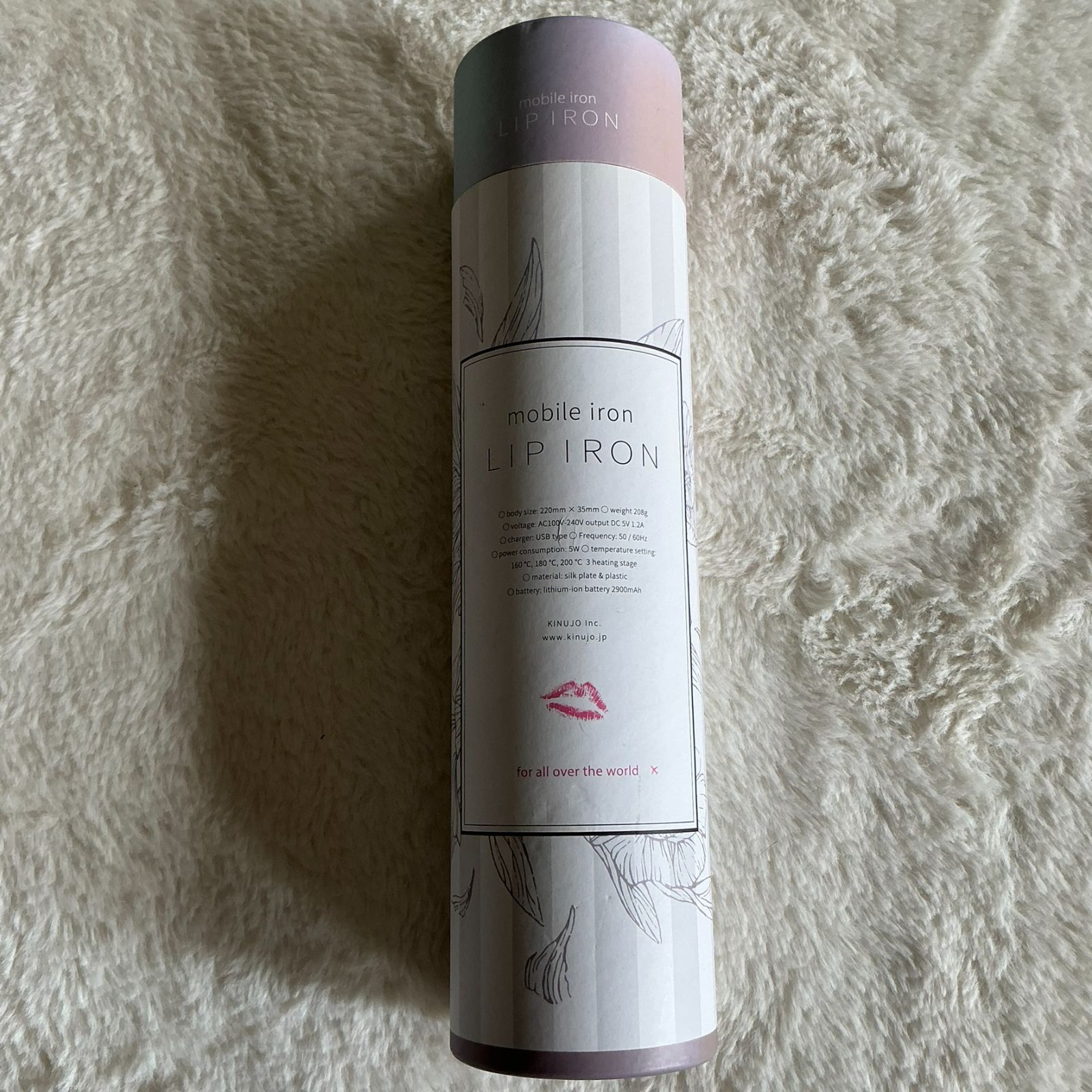 KINUJO LIP IRON(リップアイロン) コードレス ストレート ヘア