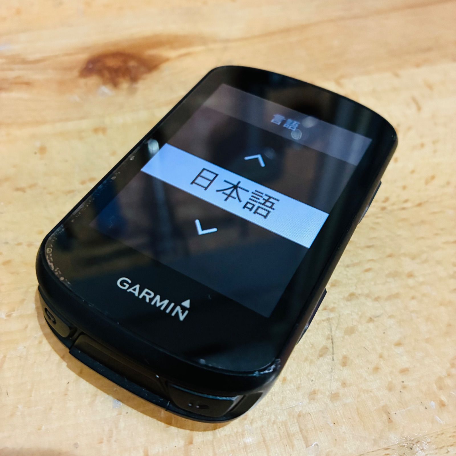 【動作確認】 GARMIN EDGE 530 J ガーミン GPS サイクルコンピューター マウント付き 日本語版 充電口キャップ外れ 即発送