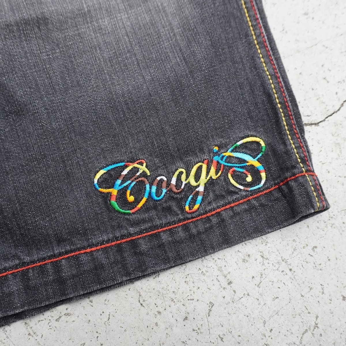 90S 00S COOGI クージー デニム ショート パンツ ショーツ ジーンズ