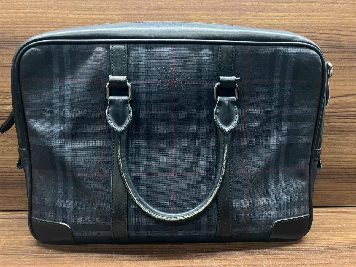 BURBERRY バーバリー ブリーフケース 黒 ブラック