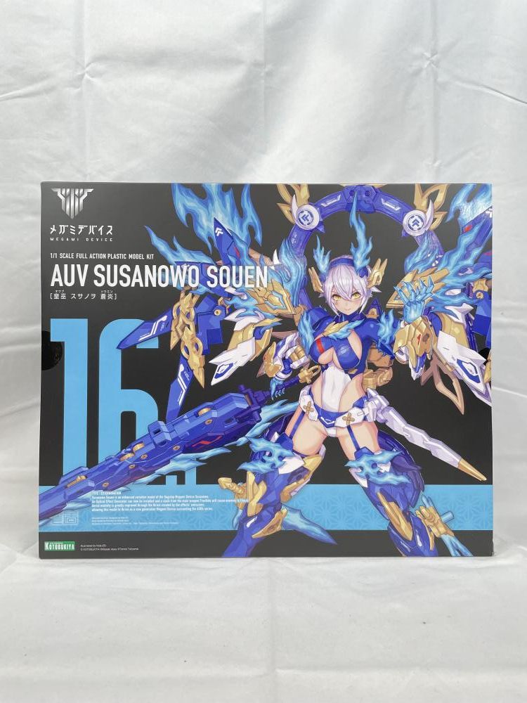 【中古】ｿﾉﾀﾌﾟS）1/1 皇巫 スサノヲ 蒼炎 「メガミデバイス」 [KP681][79][240079037573]