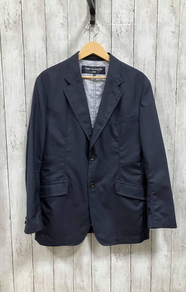 COMME des GARCONS HOMME/テーラードジャケット／ネイビー／HM-J101／24AW／コムデギャルソンオム／サイズS