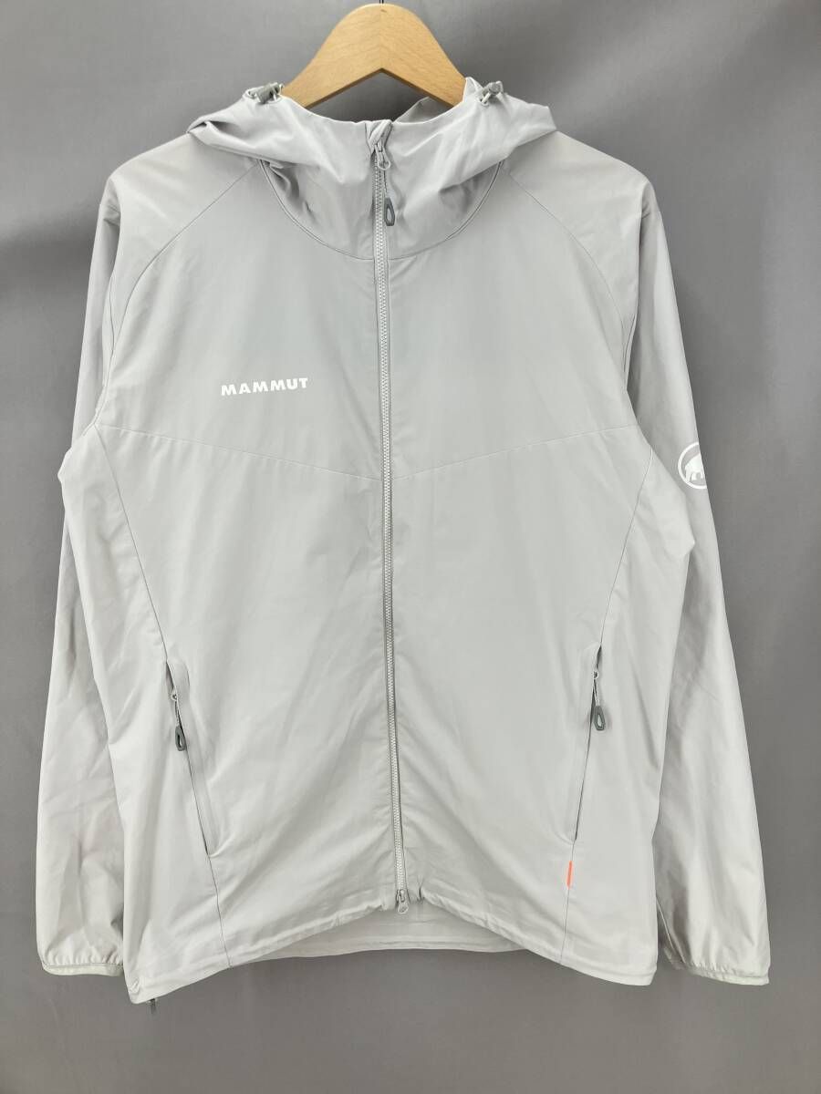 ★ MAMMUT マムート フード付きジャケット マウンテンパーカー サイズL グレー系 通年