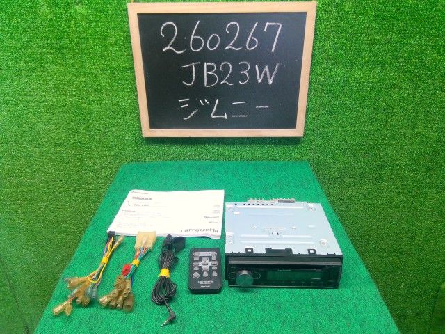 【中古】カロッツェリア DEH-5500 ジムニー GF-JB23W外し 社外 オーディオ 自社品番260267 Y28