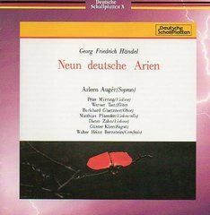 【CD】ヘンデル:9つのドイツ・アリア