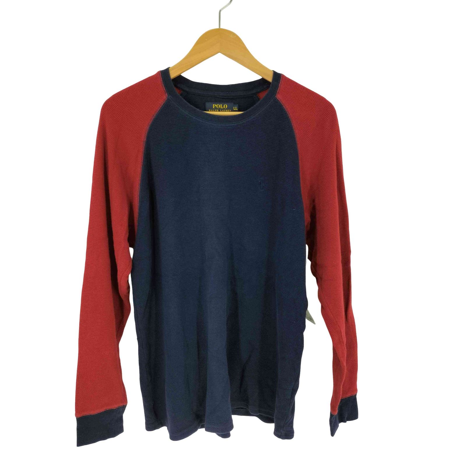 ポロラルフローレン POLO RALPH LAUREN ラグラン サーマルカットソー メンズ LL