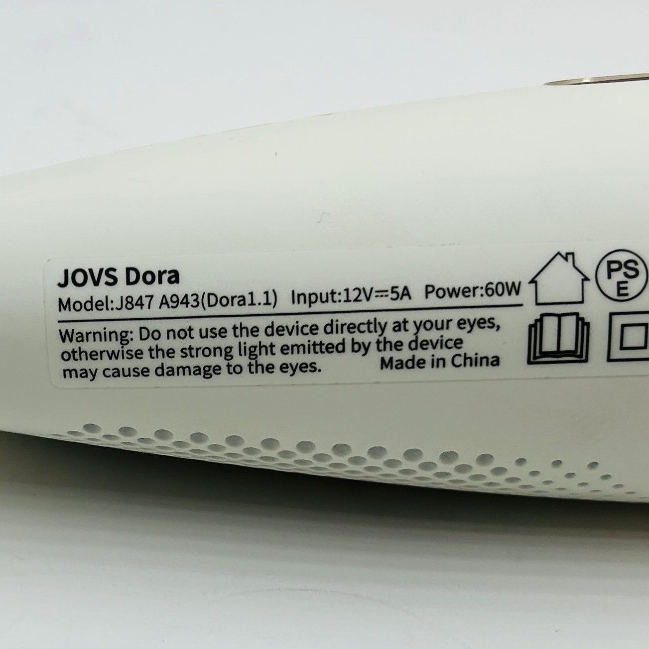 極美品】JOVS Dora J847 A943 Dora1.1 脱毛器 動作確認済み 管