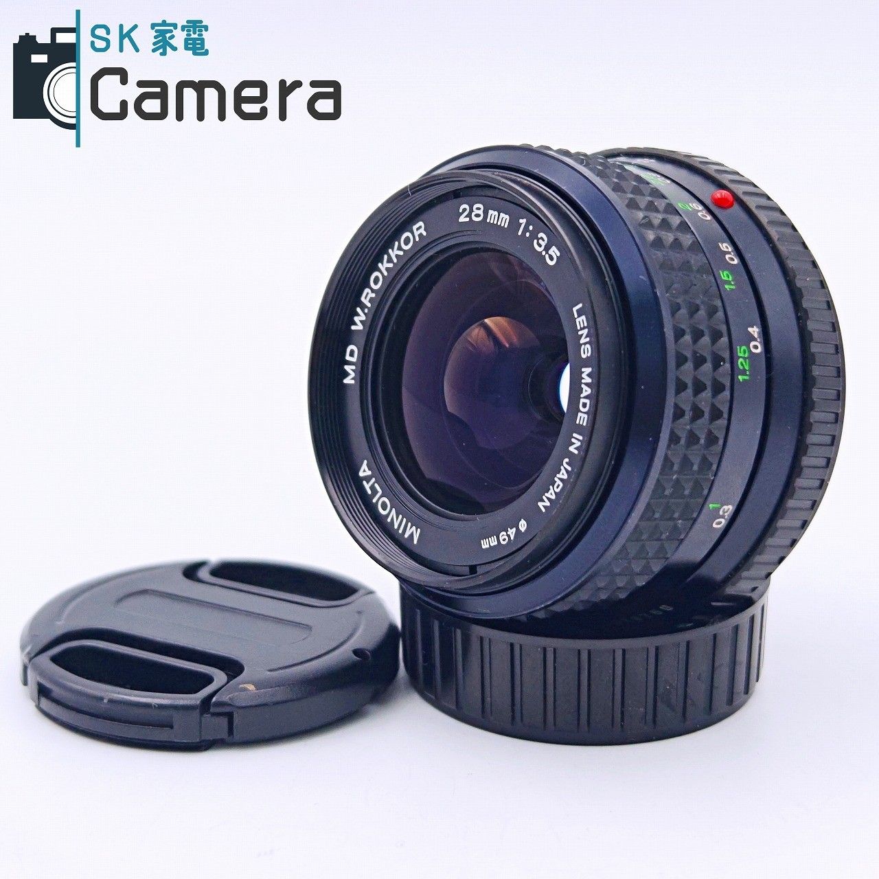 【中古】 MINOLTA MD W.ROKKOR 28ｍｍ F3.5 ミノルタ