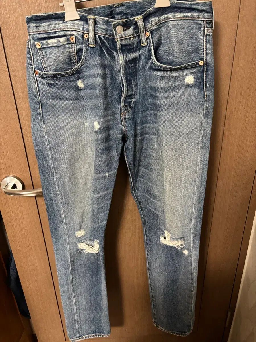 リーバイス 501ct デニム ダメージ パンツ W78 L82