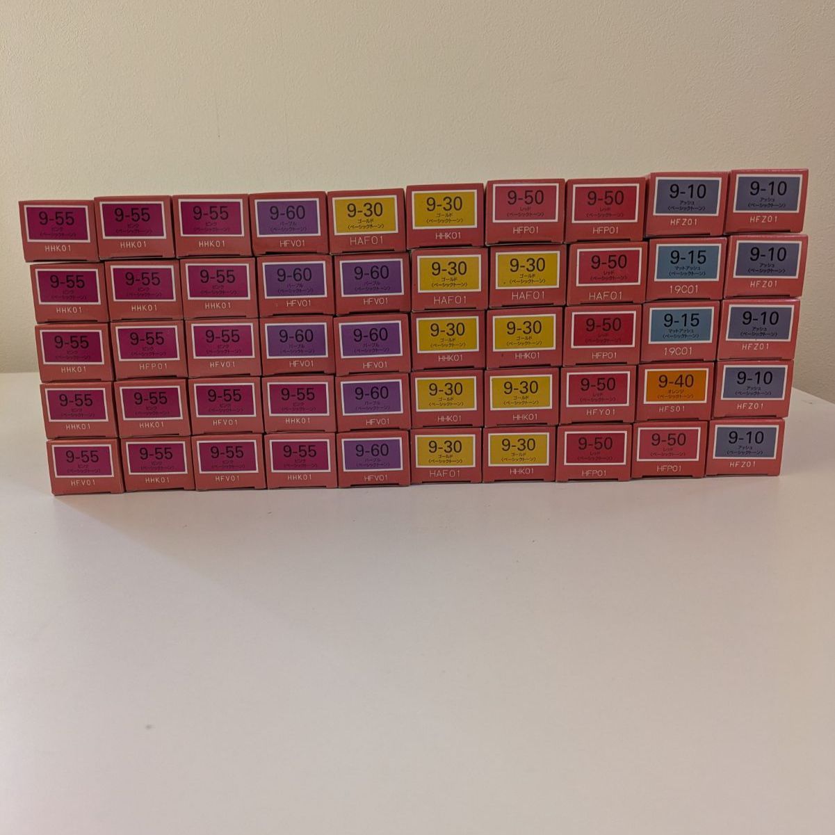 【50本まとめ売り】ミルボン　オルディーブ　カラー剤
