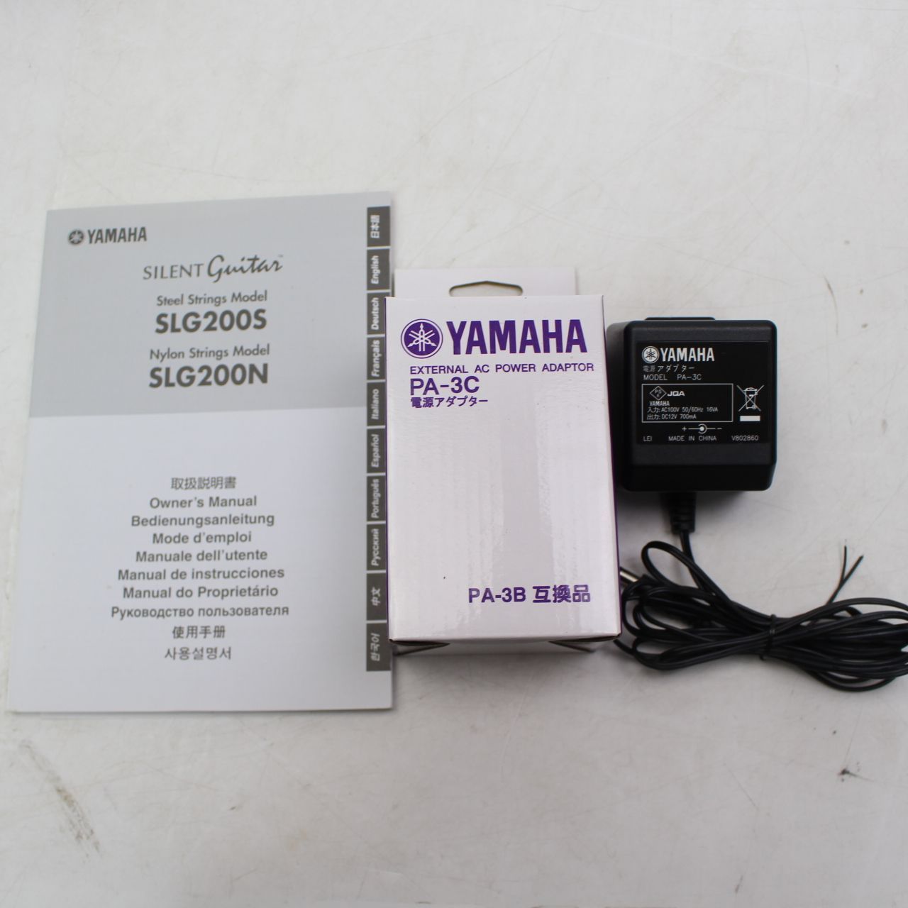 632)【美品】Yamaha SLG200S サイレントギター ソフトケース付き