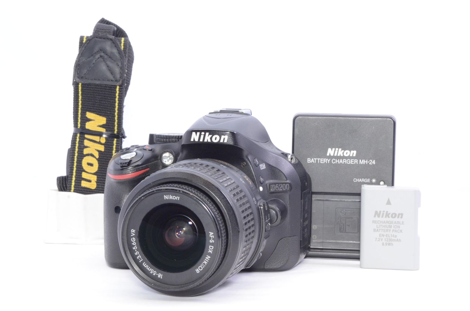 Nikon D5200 18-55mm VR レンズキット 現状品 一部難あり 付属品あり
