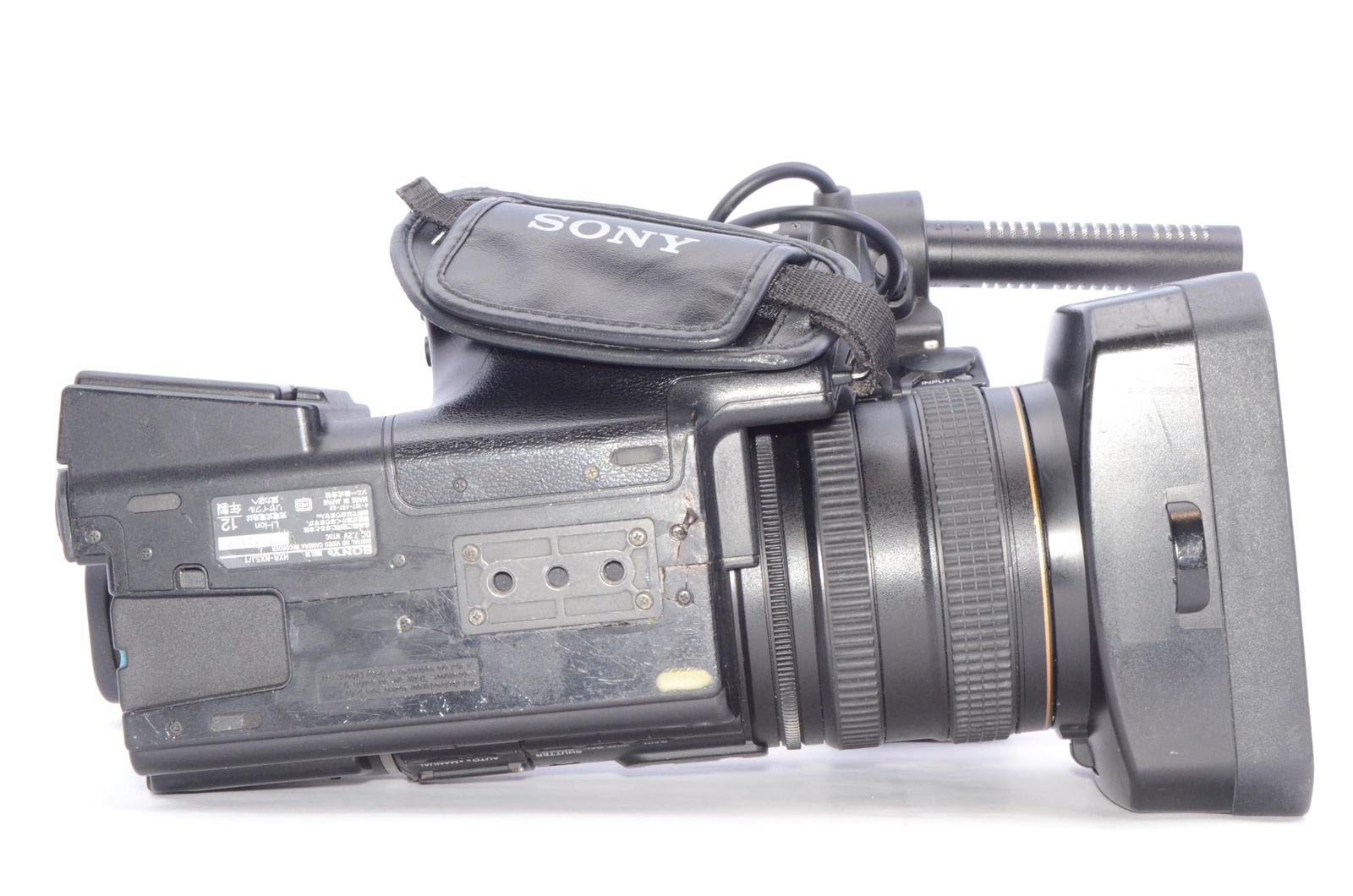SONY HXR-NX5J NXCAM 業務用カムコーダー 純正充電器 ガンマイク付