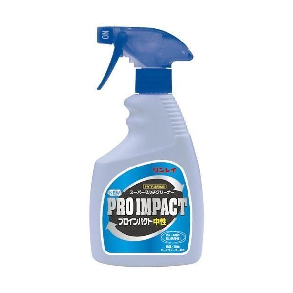 （まとめ）リンレイ NEW プロインパクト中性スプレー 本体 400ml 1本〔×10セット〕