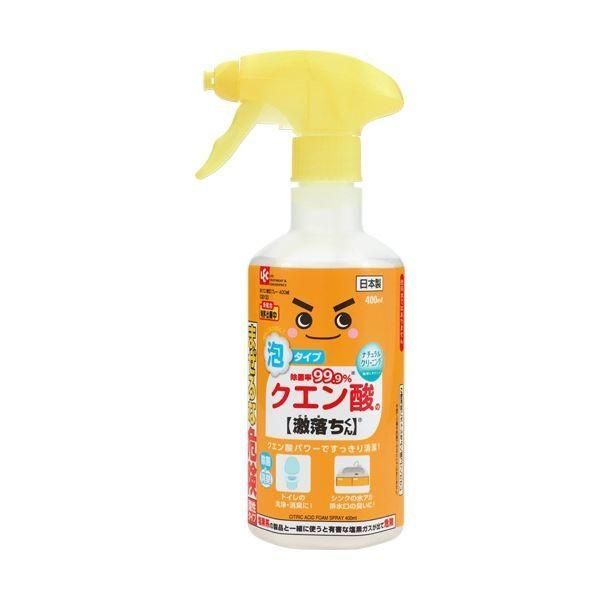 （まとめ）レック クエン酸泡スプレー 400mlC00133 1本〔×10セット〕