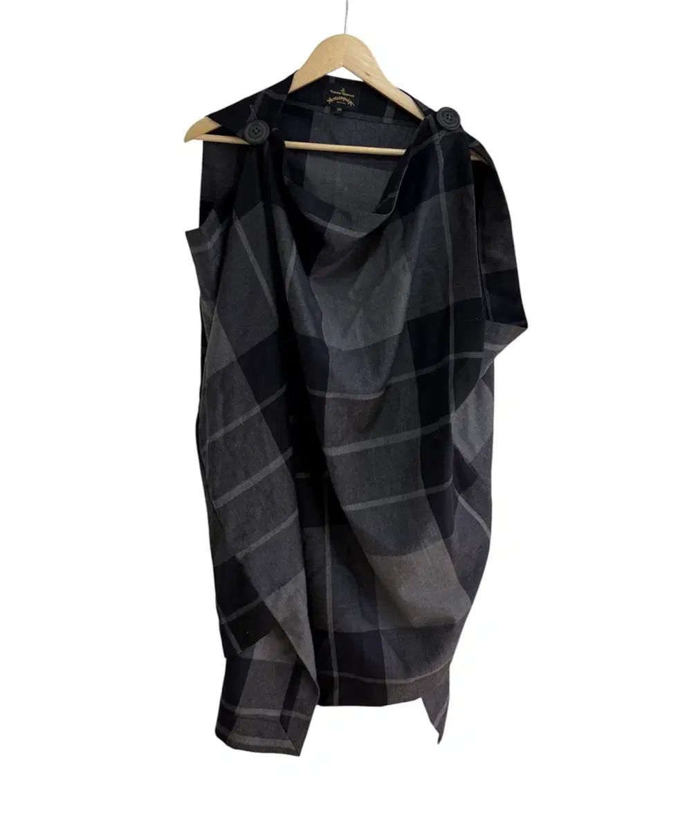 Vivienne Westwood チェック ドレープ ドレス
