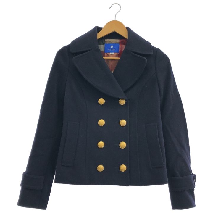 BLUE LABEL CRESTBRIDGE (ブルーレーベルクレストブリッジ) Pコート ネイビー ONE SIZE