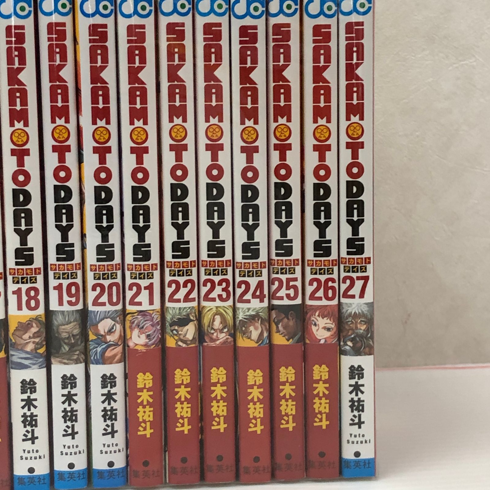 ☆SAKAMOTO DAYS サカモトデイズ 全27巻セット +サカモトホリデイズvol ☆SAKAMOTO DAYS サカモトデイズ 全27巻セット +サカモトホリデイズvol
