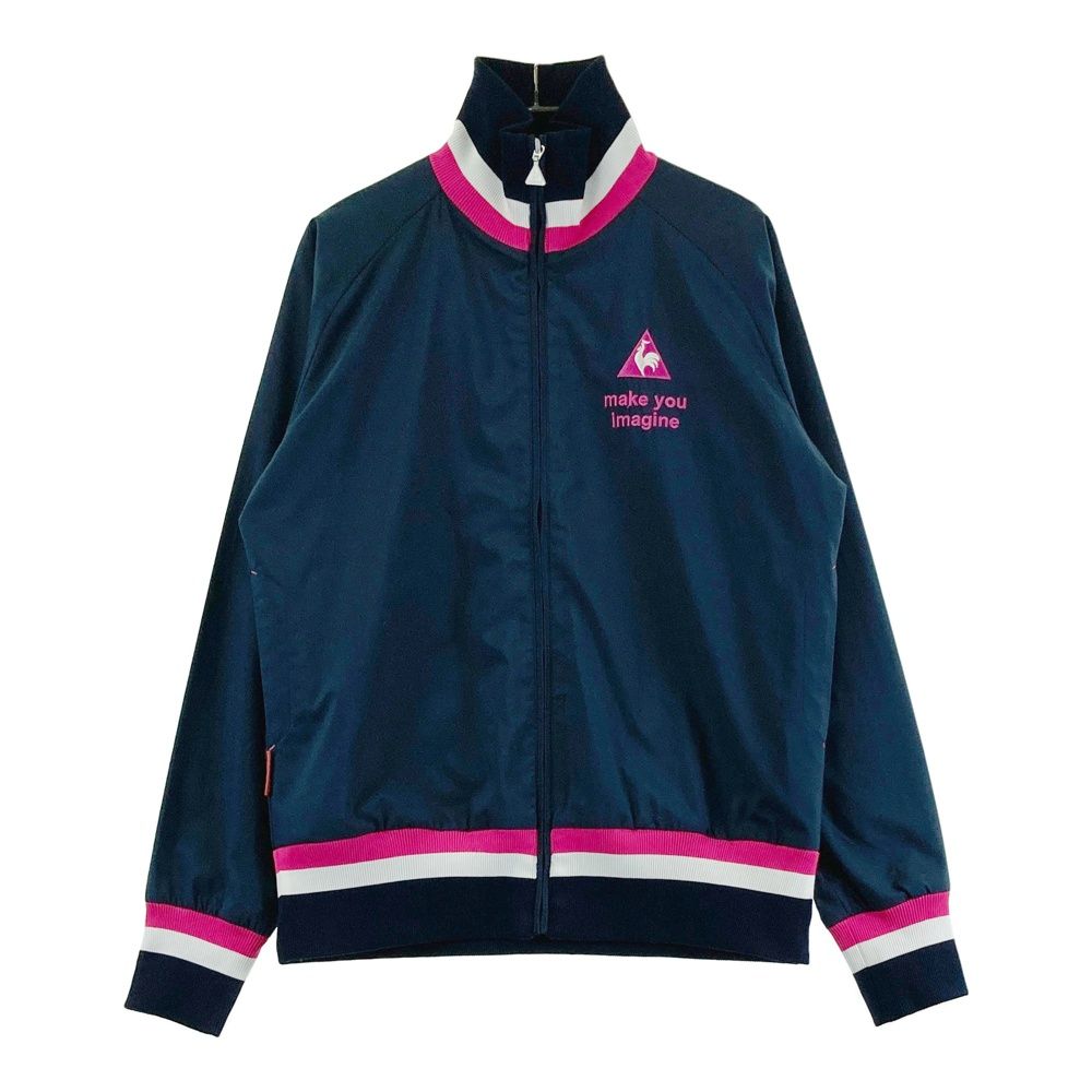 サイズ：L LE COQ GOLF ルコックゴルフ 長袖ジャケット ネイビー系 [240101692012] ゴルフウェア レディース ストスト