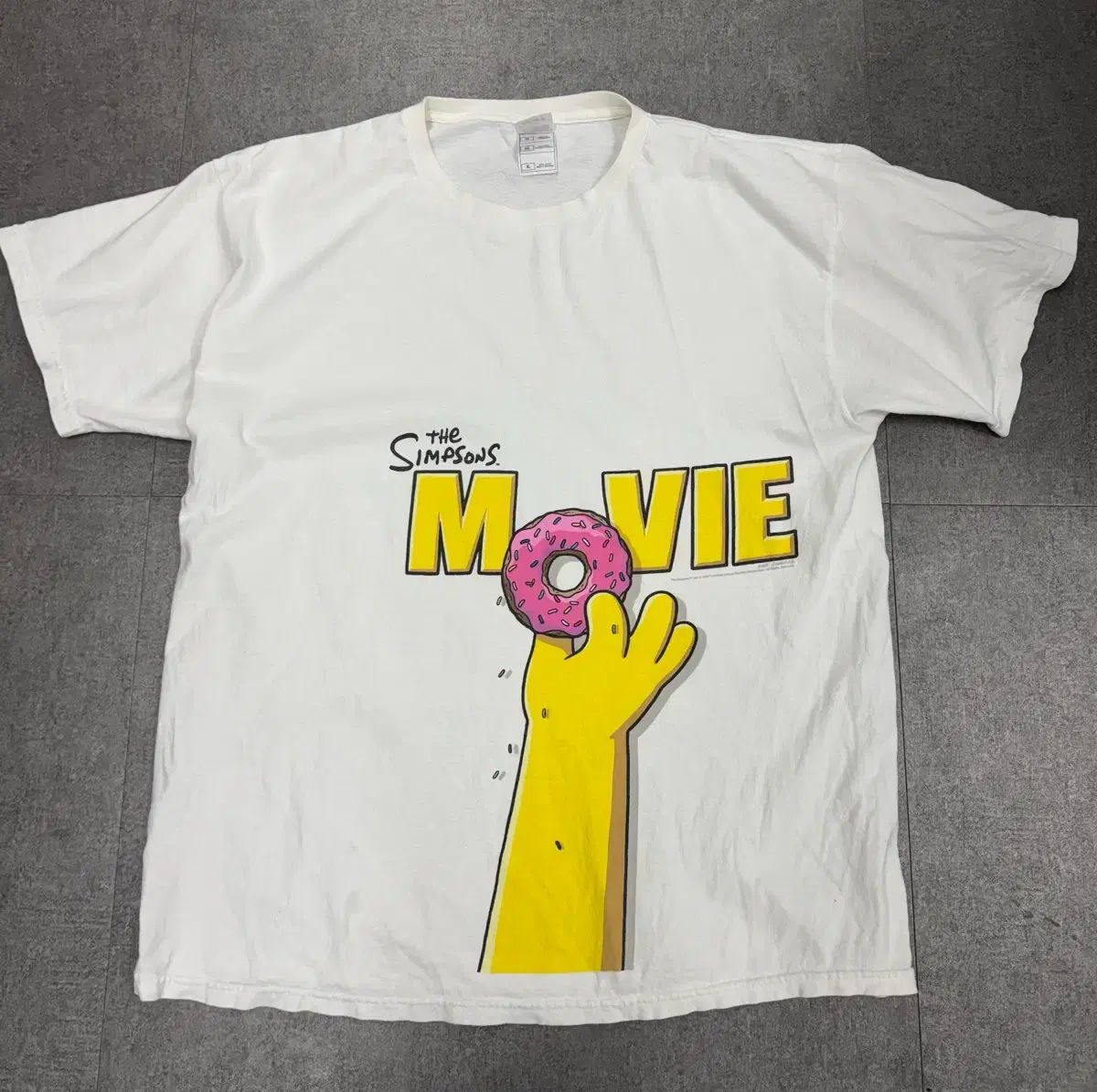 00s ヴィンテージ フルーツオブザルーム シンプソンズ Tシャツ XL