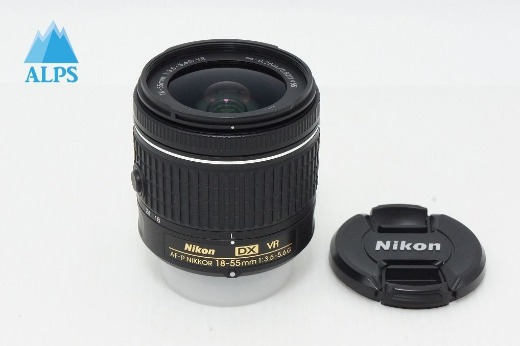 良品 Nikon ニコン AF-P DX NIKKOR 18-55mm F3.5-5.6G VR APS-C ズームレンズ 260402ja