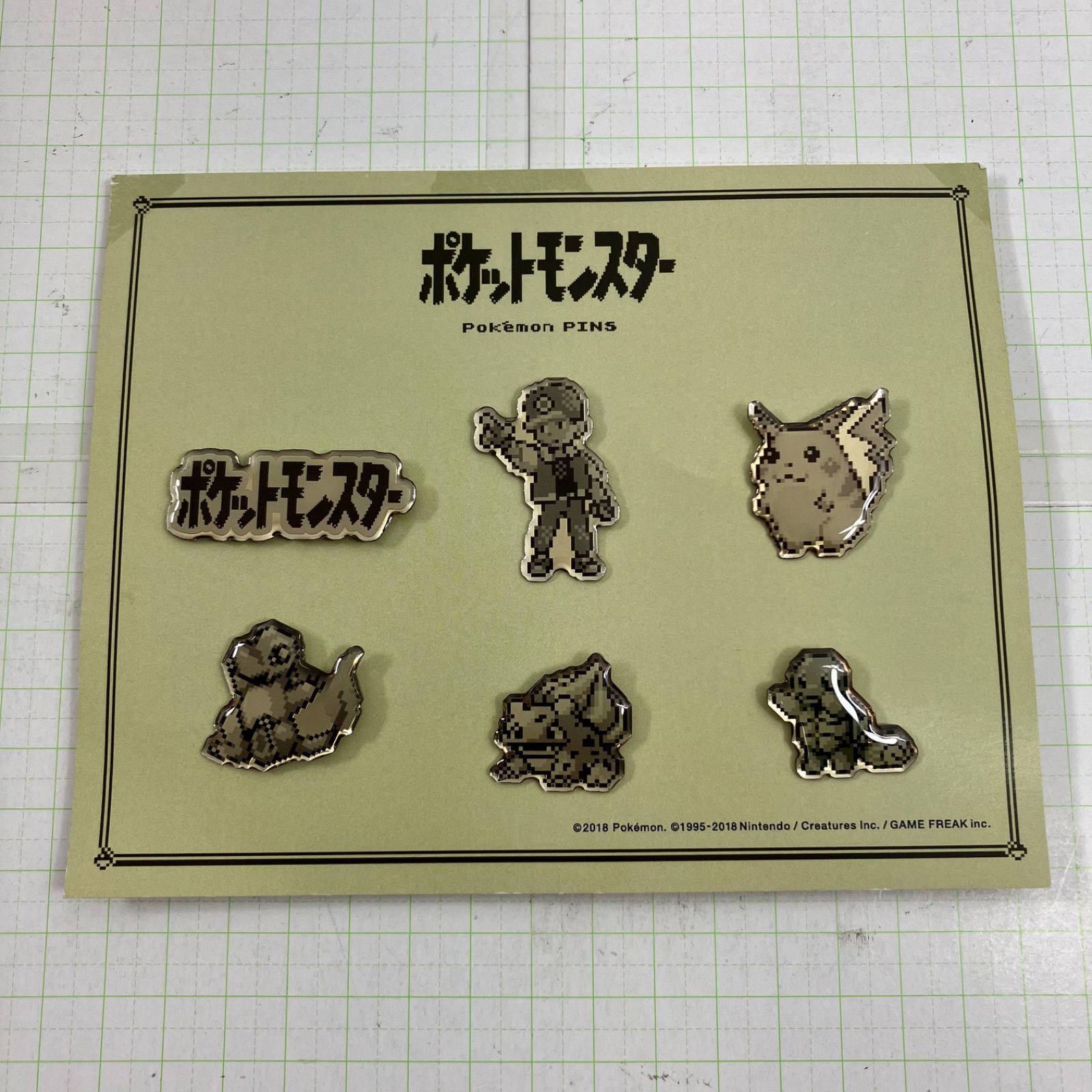 【瀬戸店】ポケモン ZOZOTOWNコラボピンバッチ ピンズ Pins【712-5721】