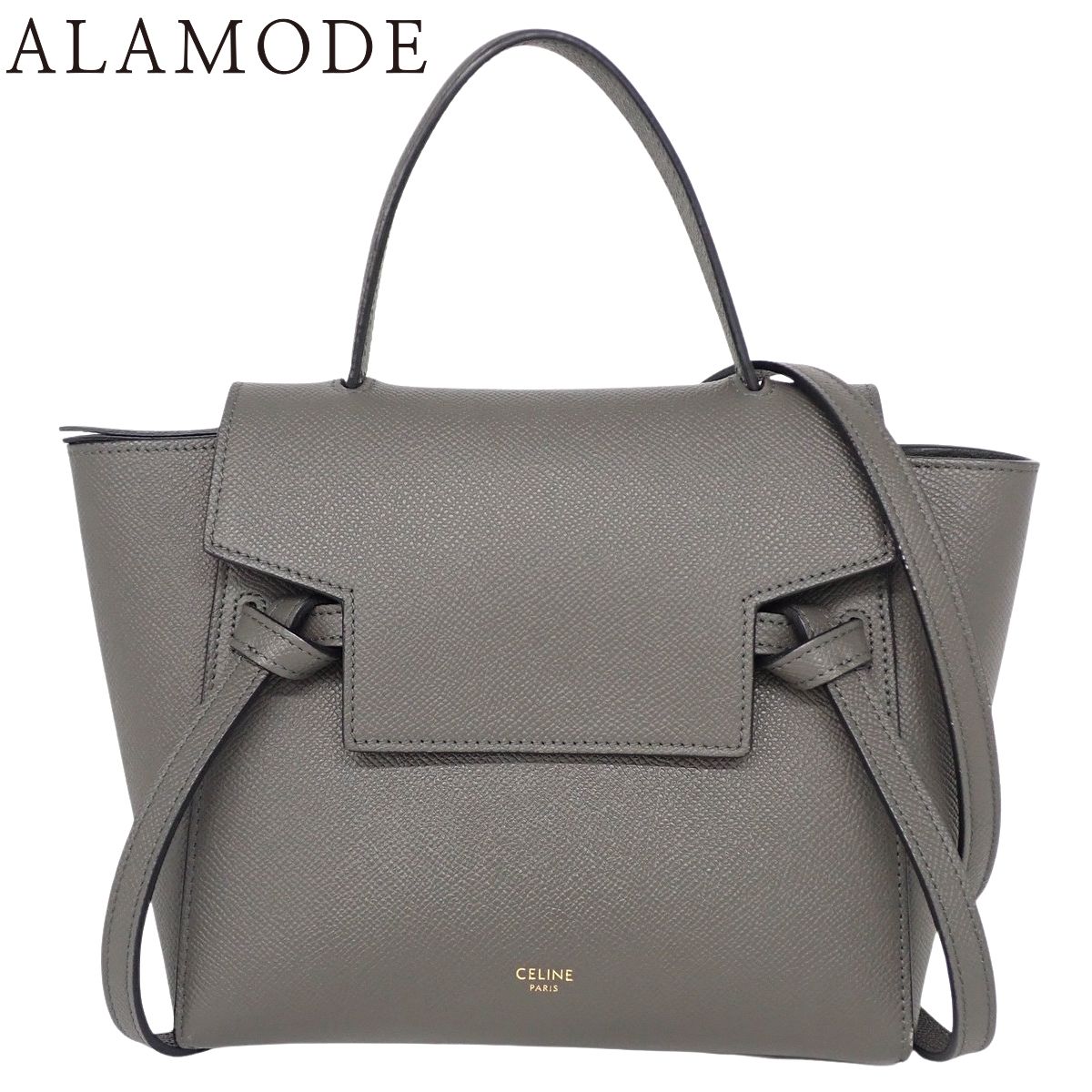 CELINE(セリーヌ) ベルトバッグ ナノ ハンドバッグ 2WAY ショルダー 