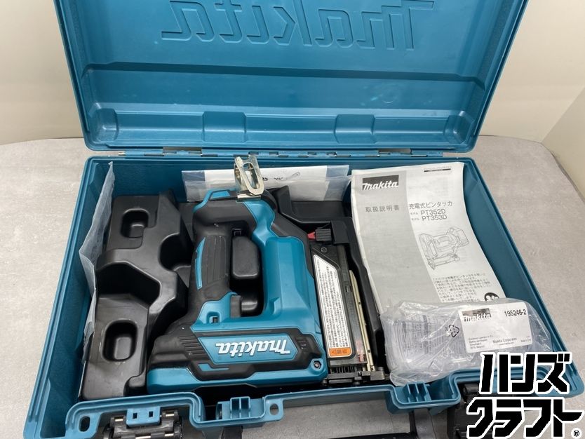 ♪ makita ピンタッカ PT353D ケース 説明書 マキタ【広島安佐北店】【中古】