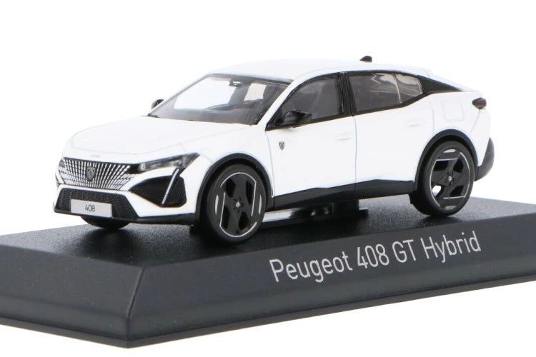 ノレブ 1/43 プジョー 408 GT ハイブリッド 2023 パールホワイト NOREV PEUGEOT 408 GT HYBRID PEARL WHITE 474812