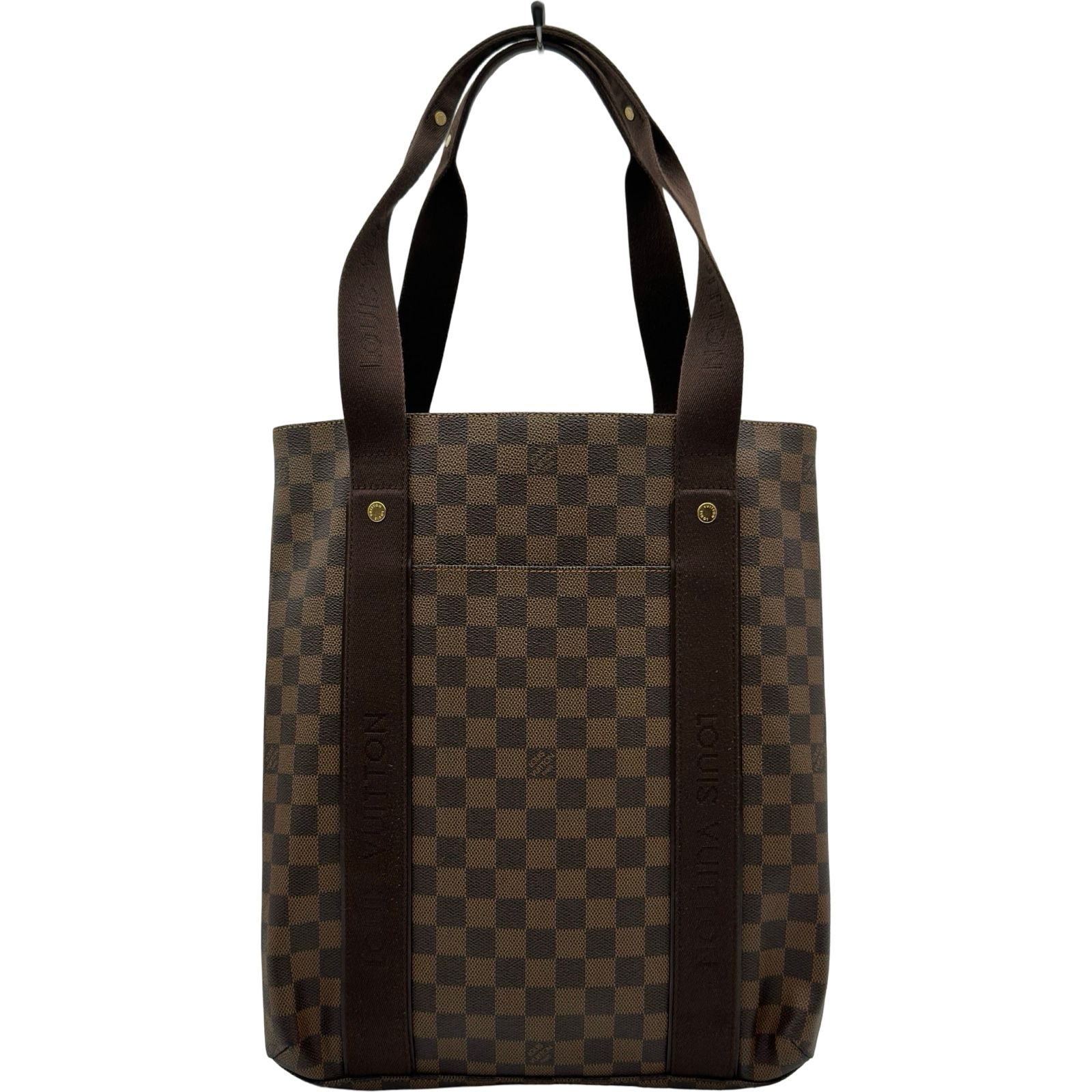 ルイ・ヴィトン LOUIS VUITTON カバ・ボブール N52006ダミエ ユニセックス トートバッグ
