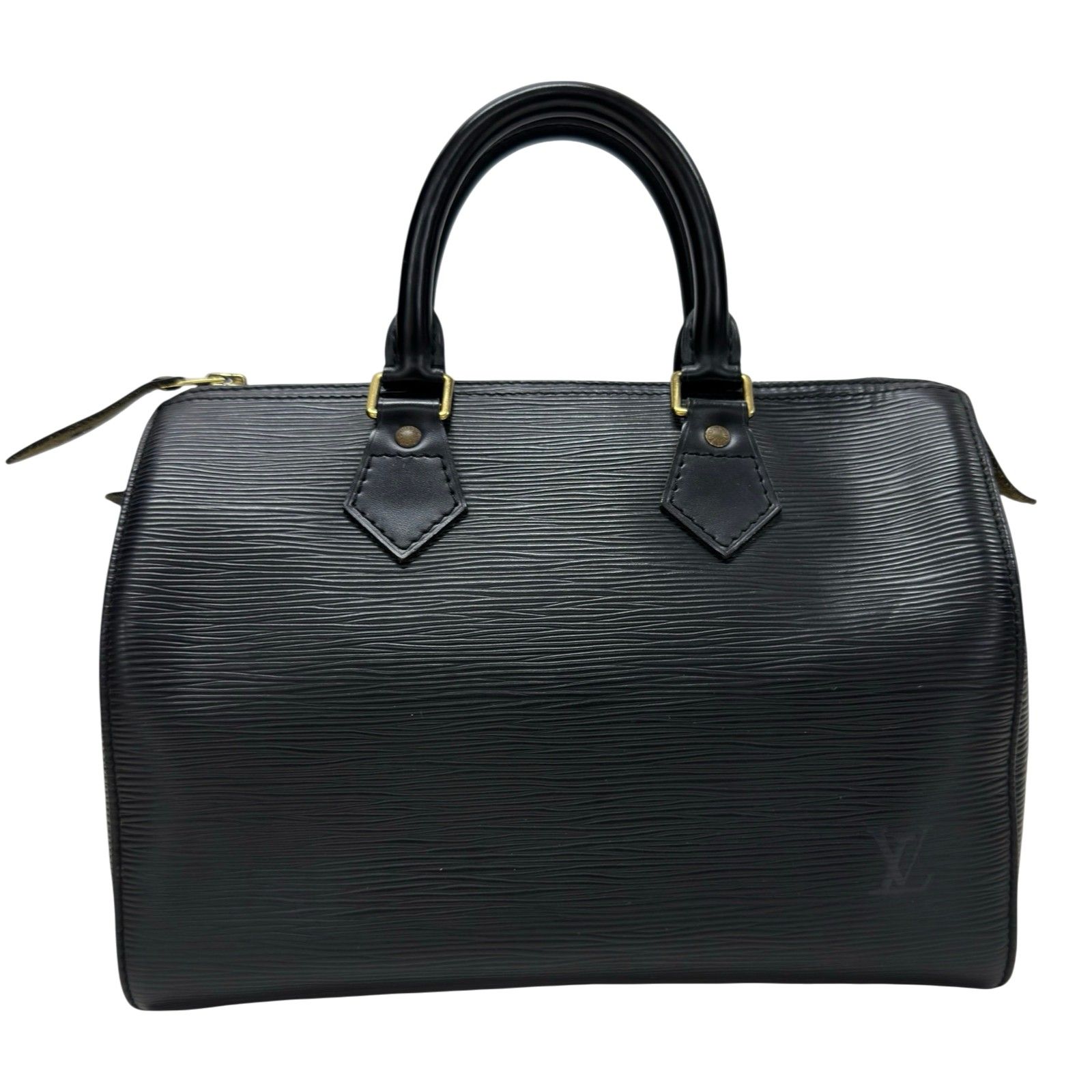 ルイ・ヴィトン LOUIS VUITTON スピーディ25 M43012 ノワール エピ・レザー レディース ハンドバッグ
