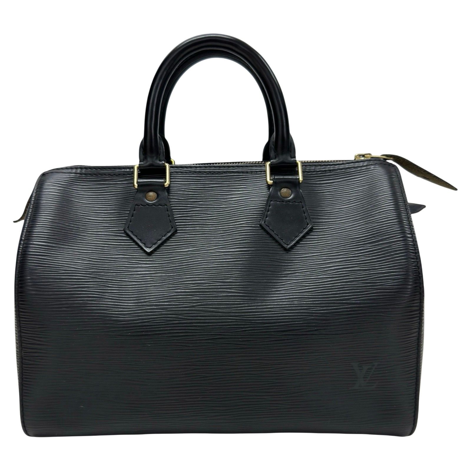 ルイ・ヴィトン LOUIS VUITTON スピーディ25 M43012 ノワール エピ