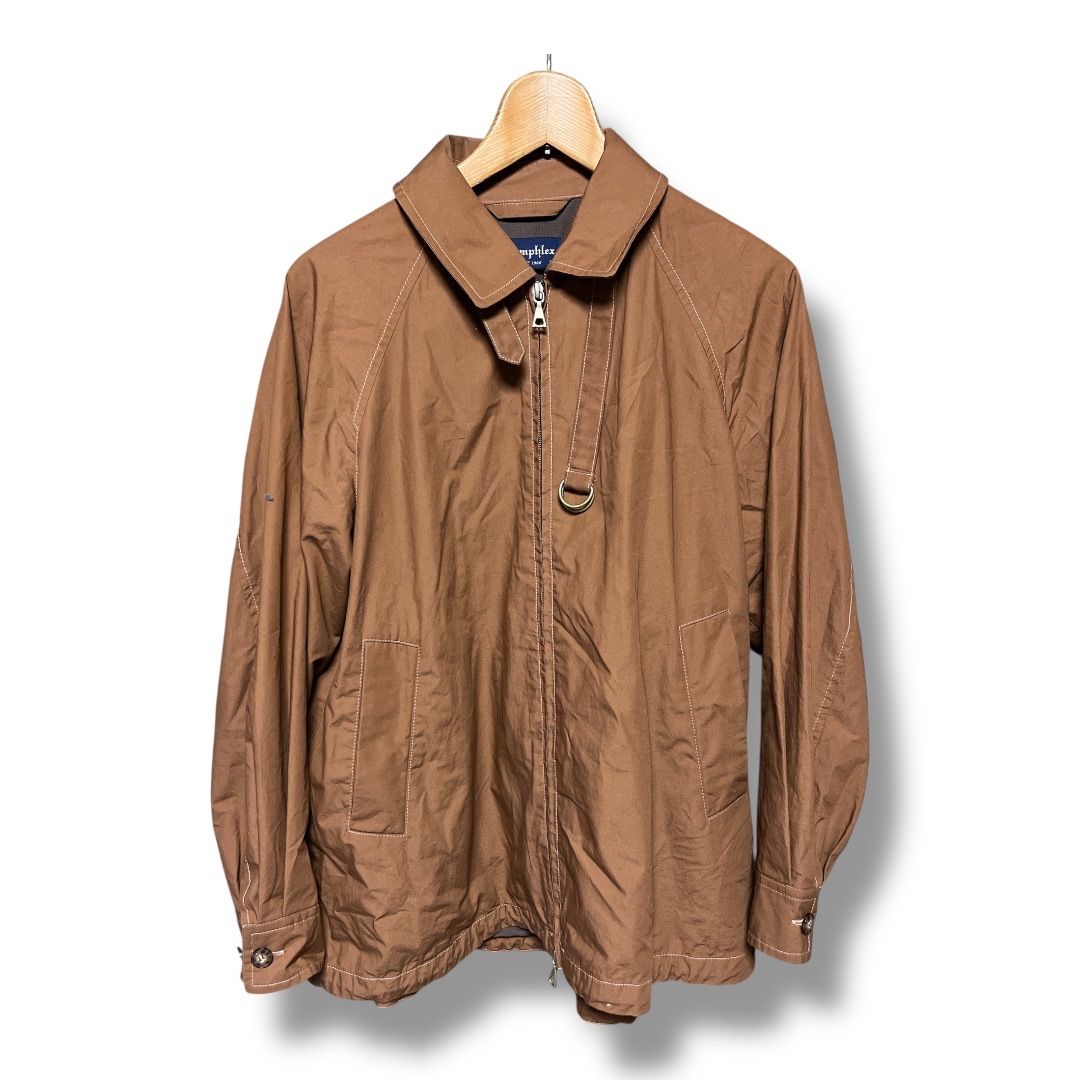 Gymphlex ジムフレックス GY-A0165CTY ショートコート ステンカラー Aライン 参考価格23100円 アウター レディース サイズ12 ブラウン 秋 ゴーゴー古着久喜倉庫店 10 No.K2016Y