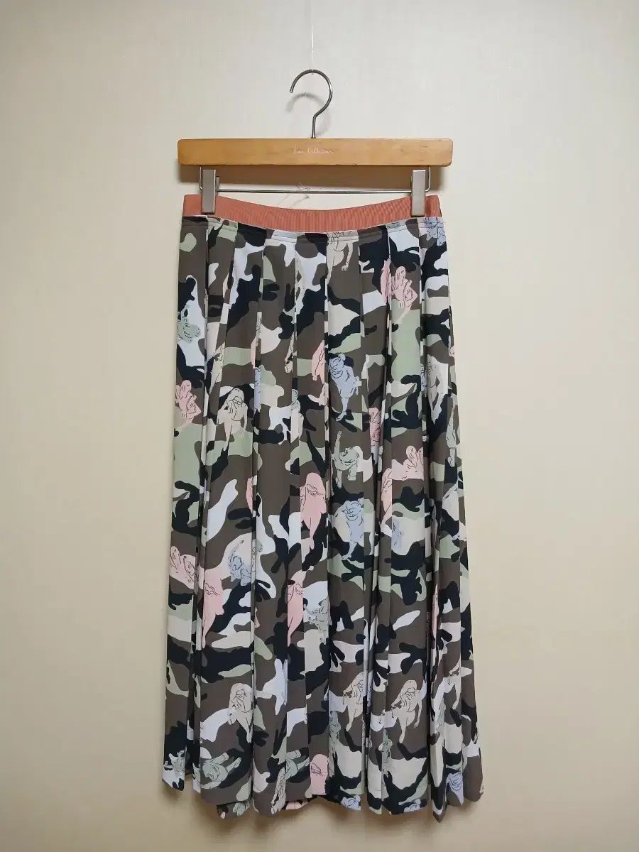 ミシャ カモフラージュ プリーツ ロング スカート 70 新品 9,354円