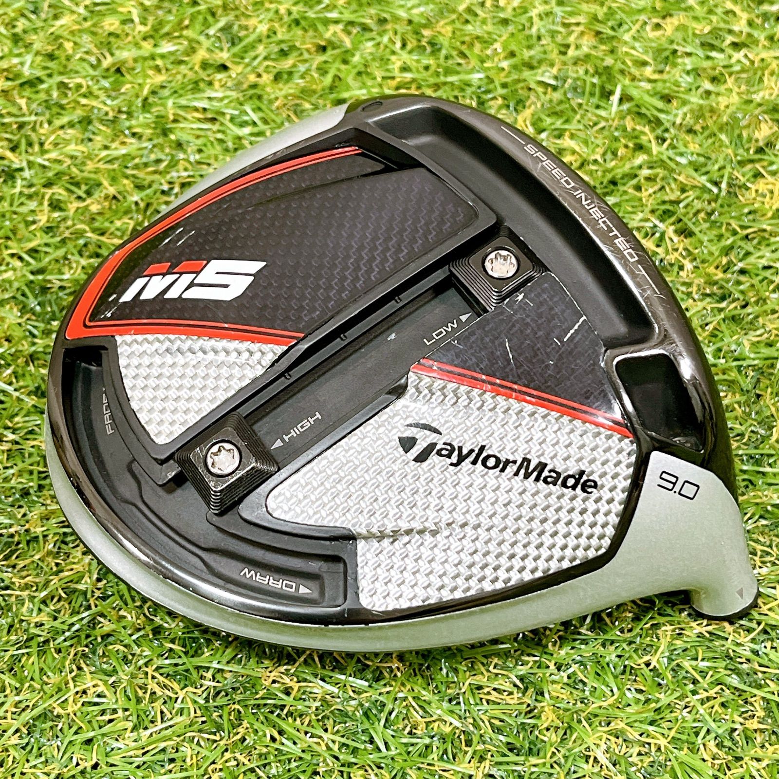 テーラーメイド TaylorMade M5 ドライバー　ヘッド単品 凹み有り】超人気 テーラーメイド M5 ドライバー 9.0° ヘッド単品 1W