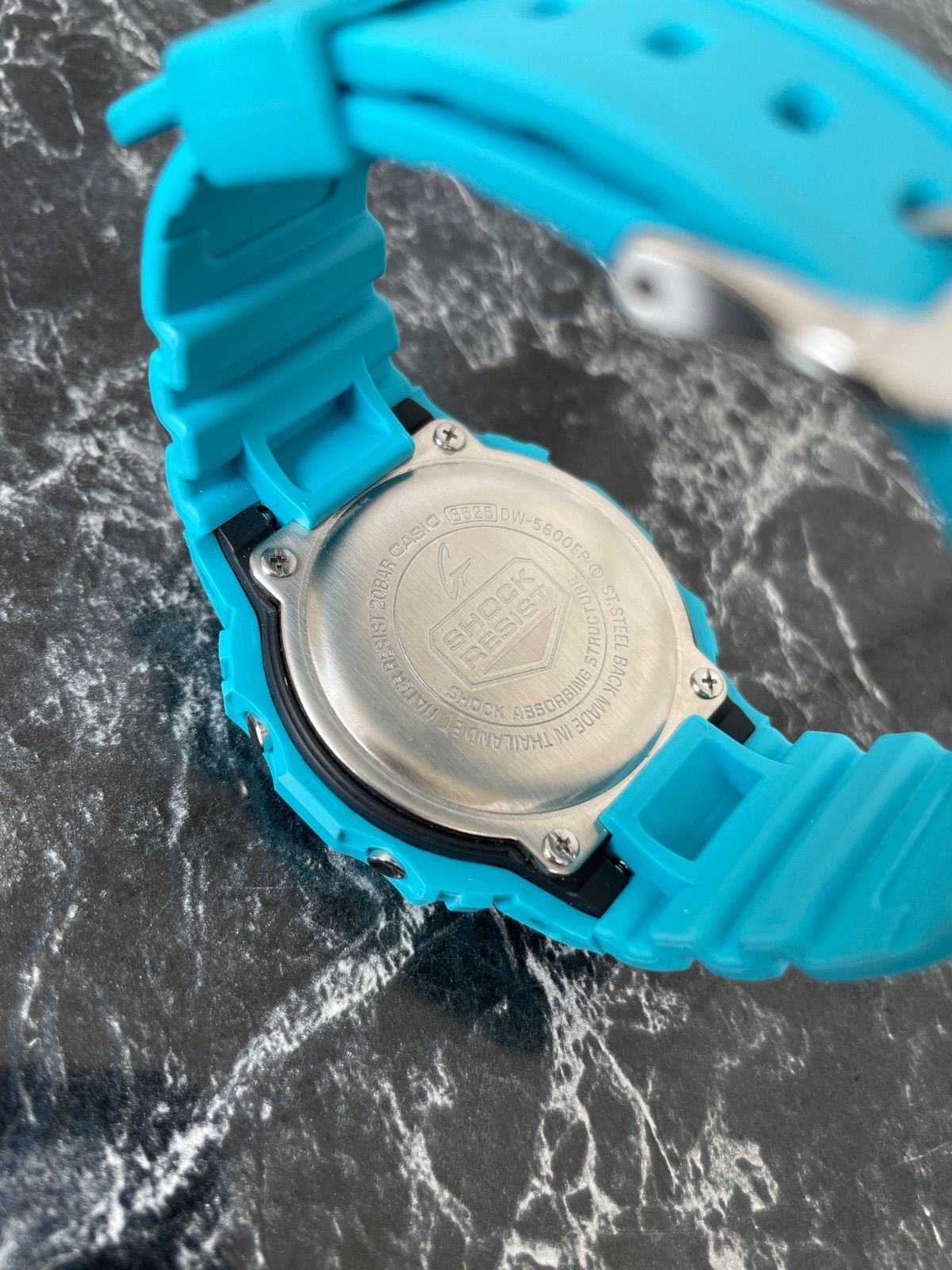 CASIO Gショック DW-5600EP ターコイズブルー - メルカリ