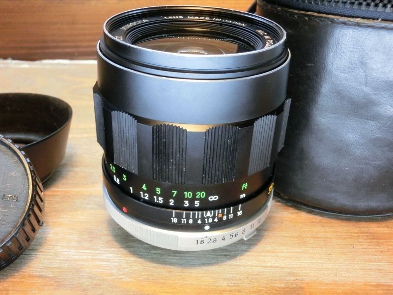 7958 良品 ミノルタ MINOLTA MC W.ROKKOR-HH 35mm 1.8 オールドレンズ