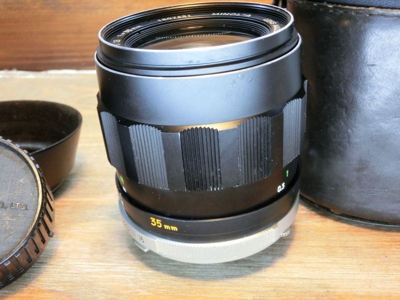 7958 良品 ミノルタ MINOLTA MC W.ROKKOR-HH 35mm 1.8 オールドレンズ