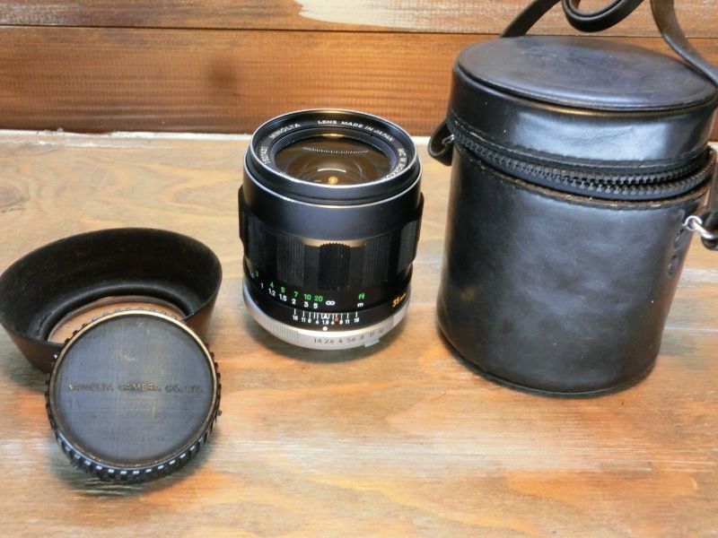 7958 良品 ミノルタ MINOLTA MC W.ROKKOR-HH 35mm 1.8 オールドレンズ